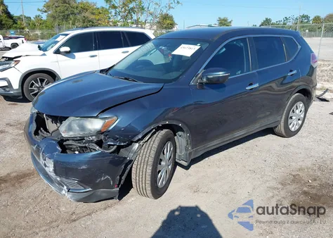 2014 Nissan Rogue S from USA, damaged, VIN 5N1AT2MT1EC861409